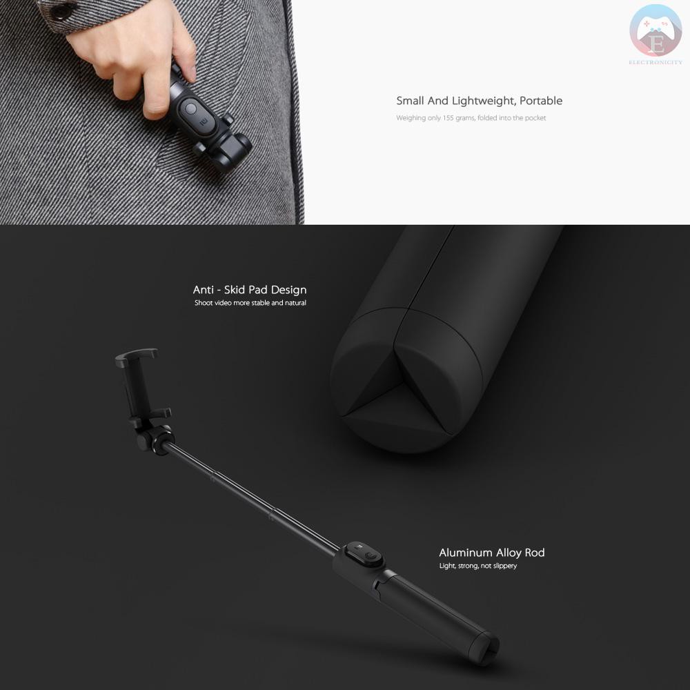 Ê Xiaomi Tripod Bluetooth Self-timer Handheld Monopod Stick Extendable Selfie for 56-89mm Width Smartphone for Xiaomi 6 iPhone 7 Plus Samsung S8 Fashionable Stable Safe High Efficiency Antiskid Flexible Perspective Durable