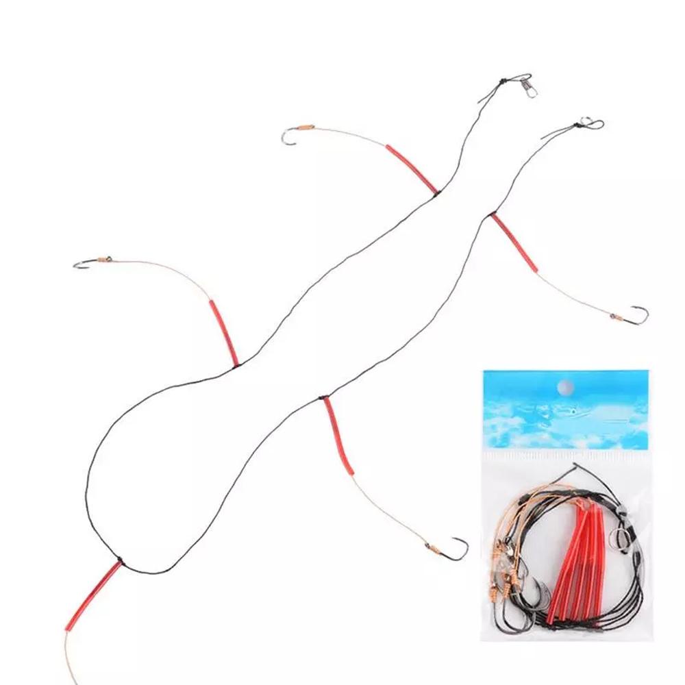 Set 5 Lưỡi Câu Cá Nhỏ Chất Lượng Cao # -13 # Móc Câu Cá Xoay Được