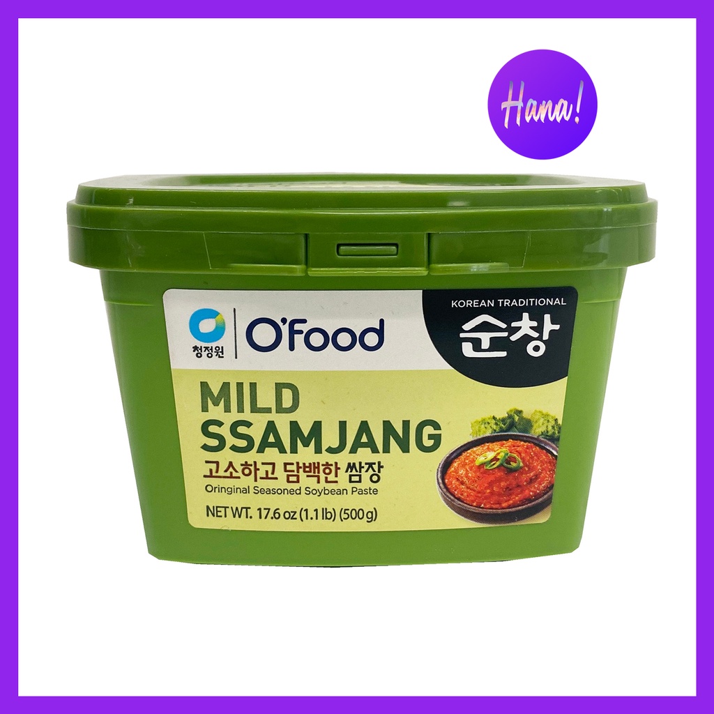 Tương chấm thịt nướng, Tương đậu SSAMJANG Hàn Quốc 170g - 500g O'food