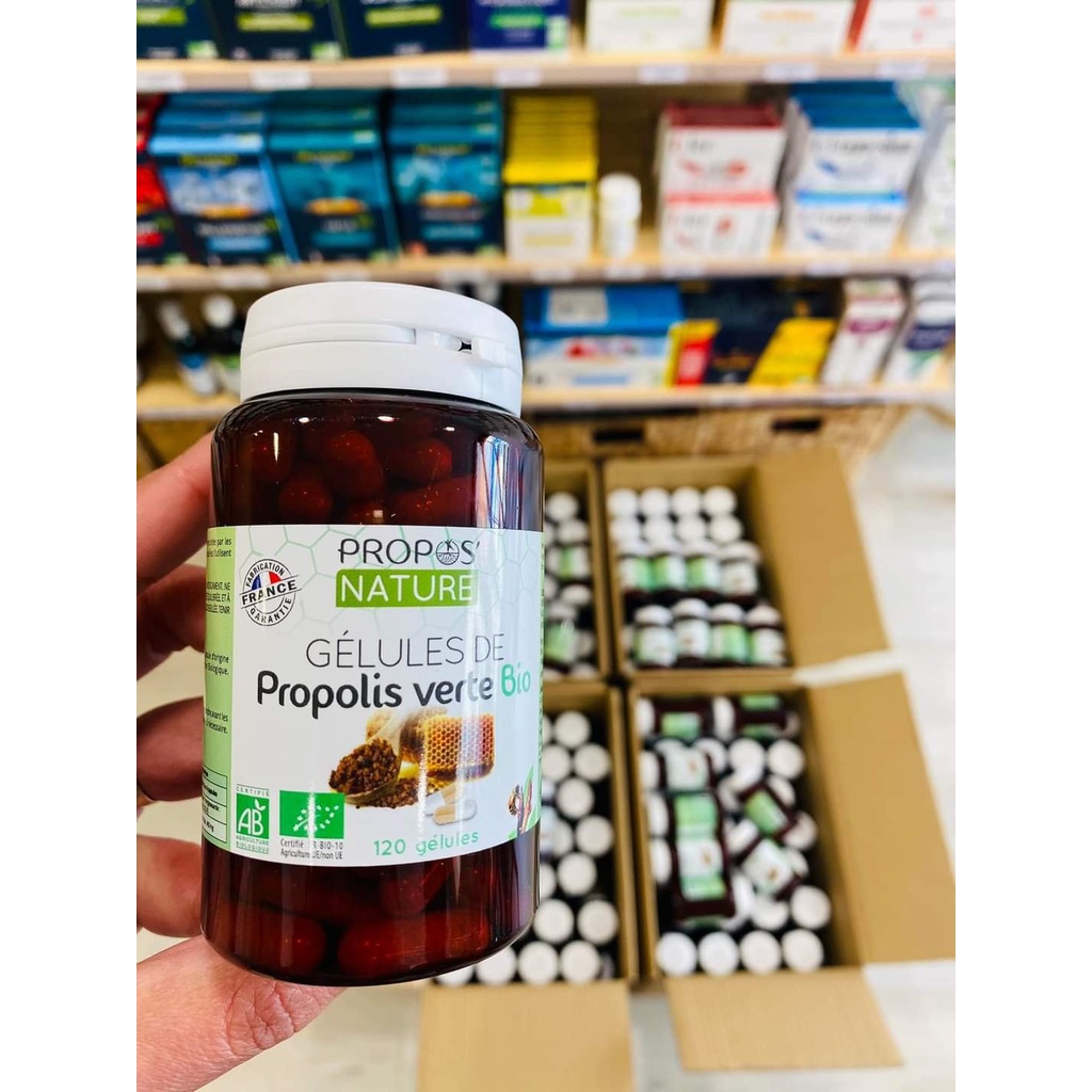 Viên keo ong xanh Propos Nature Gelules De Propolis