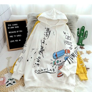 ÁO KHOÁC NỈ HOODIE  TÊN LỬA KN04 -min