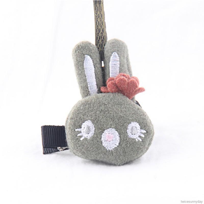 Kẹp tóc tai thỏ dễ thương cho bé gái