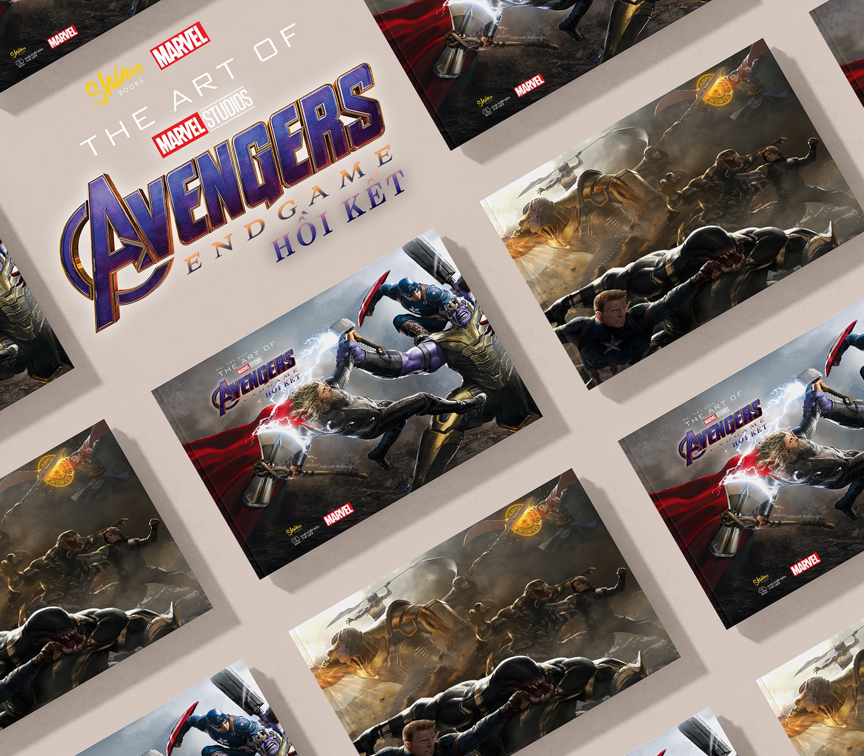 Sách The Art Of Marvel Studios Avengers Endgame - Hồi Kết