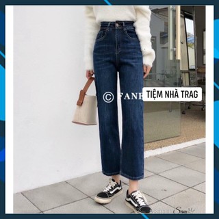 Quần jeans ống đứng