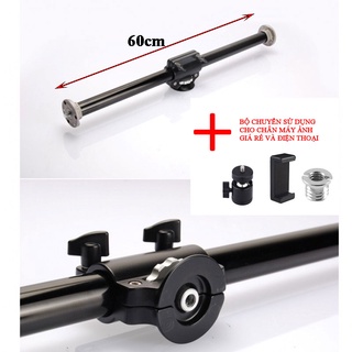 Thanh ngang tripod DMAX 100 - Hỗ trợ chụp ảnh quay phim từ trên xuống cho tripod