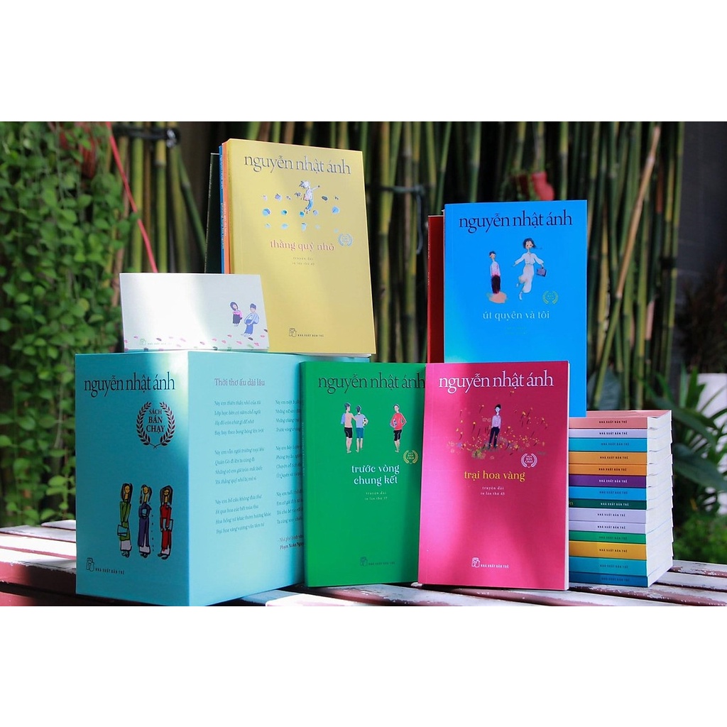 Sách Nguyễn Nhật Ánh - Boxset Thời Thơ Ấu Dài Lâu ( Xanh Ngọt Ngào )