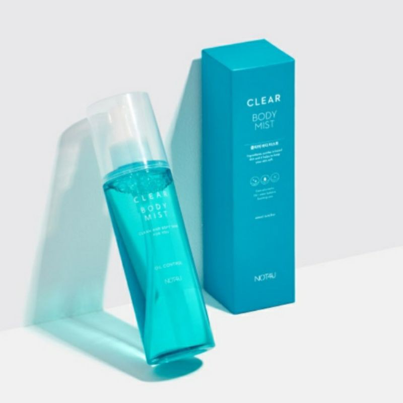(GOM ORDER) Xịt mụn lưng, toàn thân Not4U Clear Body Mist 200ml [Dành cho cả nam & nữ]