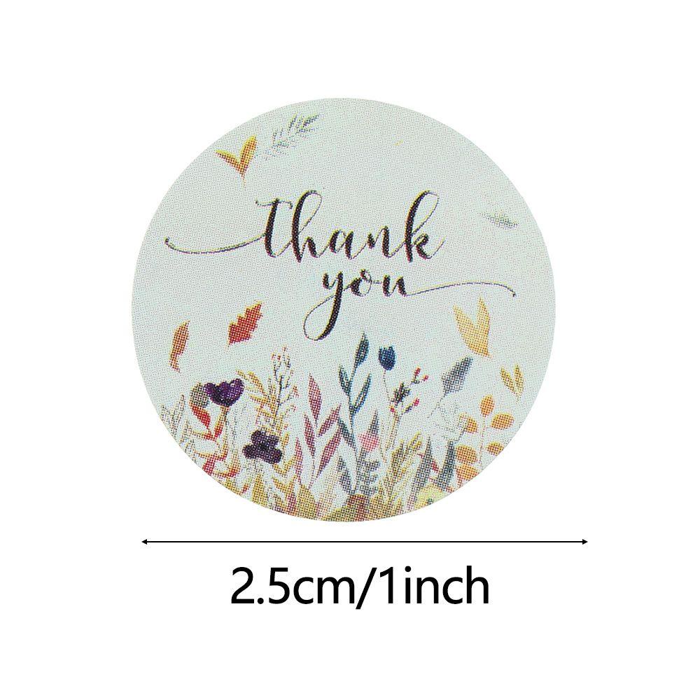Cuộn 500 Nhãn Dán Thank You Hình Tròn