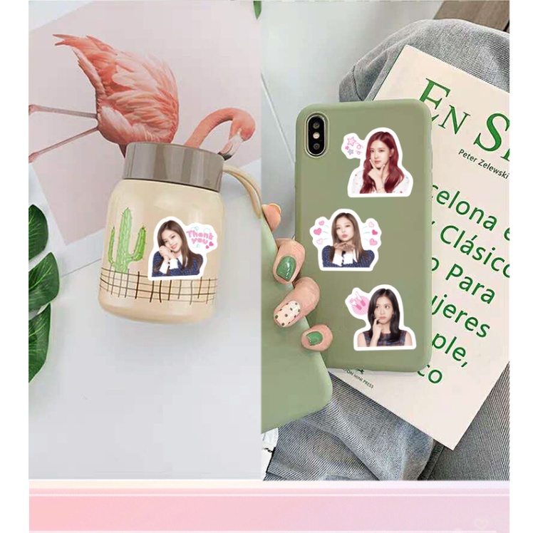 Set 40 Nhãn Dán Hình Nhóm Nhạc Blackpink
