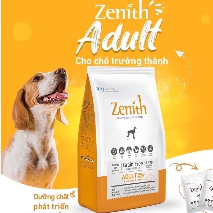 THỨC ĂN HẠT MỀM ZENITH - HÀN QUỐC CHO CHÓ LỚN