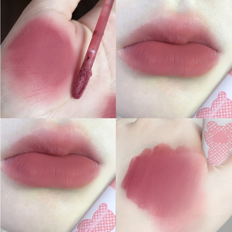 Son Môi Pinkcoco Màu Hồng Lì Chống Thấm Nước