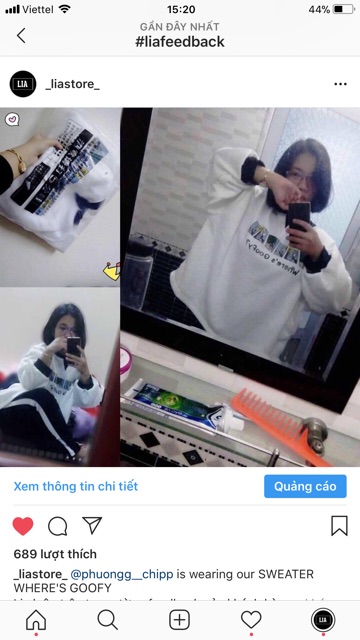 ÁO SWEATER WHERE'S GOOFY? | BigBuy360 - bigbuy360.vn