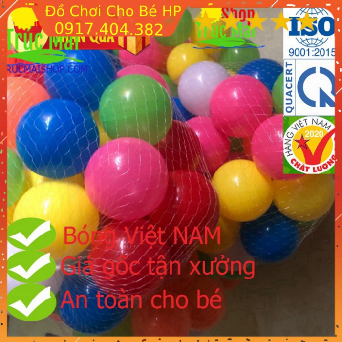 [SIÊU SALE] Bóng Nhựa 7 màu Sắc cho bé yêu 1 quả 1k . ✅  Đồ Chơi Trẻ Em HP