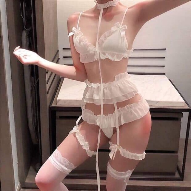 Set ngủ cosplay 6 món kiểu dáng sexy | BigBuy360 - bigbuy360.vn