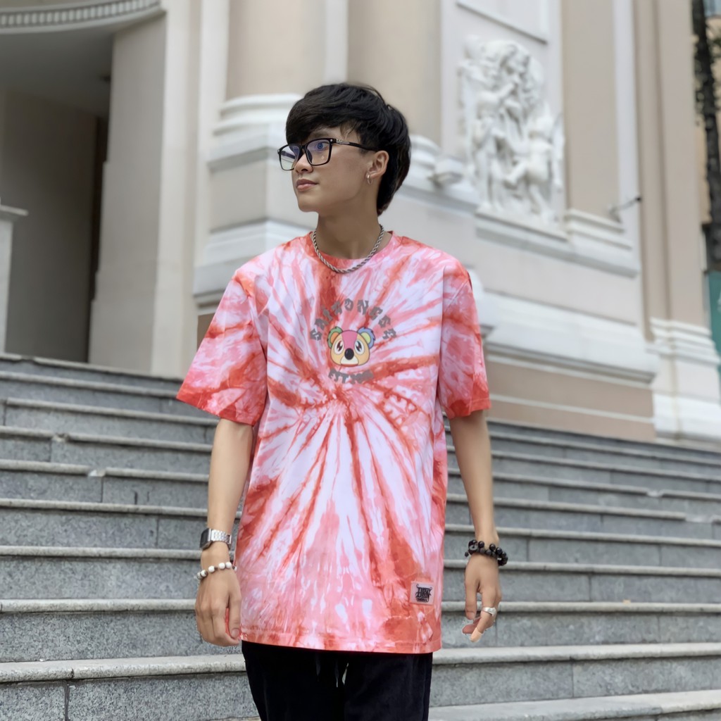 Áo Phông Loang Dye Tie Tee Mascot Phản Quang SGES Unisex | BigBuy360 - bigbuy360.vn
