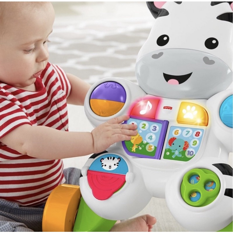 XE TẬP ĐI FISHER PRICE LEARN WITH ME ZEBRA WALKER