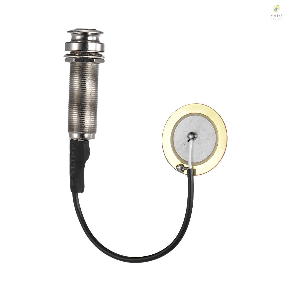 [musbph] Kalimba Piezo Pickup Mbira Phụ kiện Thumb Piano Pick-up