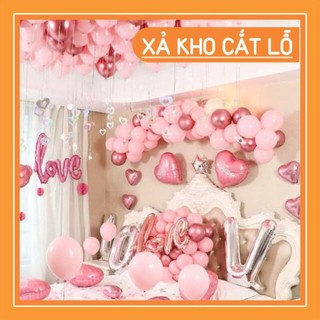 Set bóng bay trang trí phòng cưới MS07[CHUẨN ẢNH - TẶNG KÈM BĂNG DÍNH VÀ BƠM TAY]