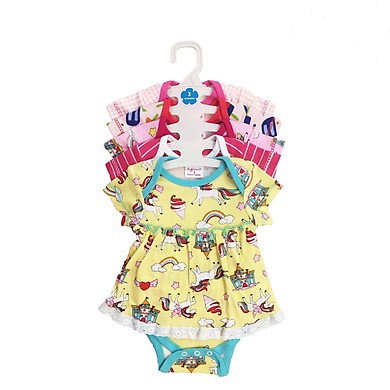 Set 5 Bộ Body Váy Car.ters Công Chúa Cho Bé Gái Từ 0-12 Tháng - Nhiều Màu