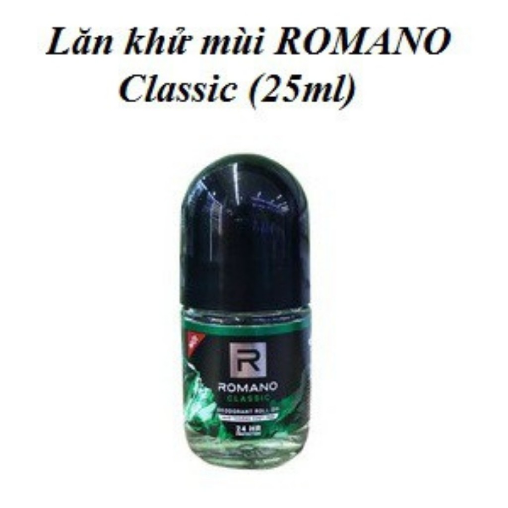 Lăn khử mùi ROMANO 25ml