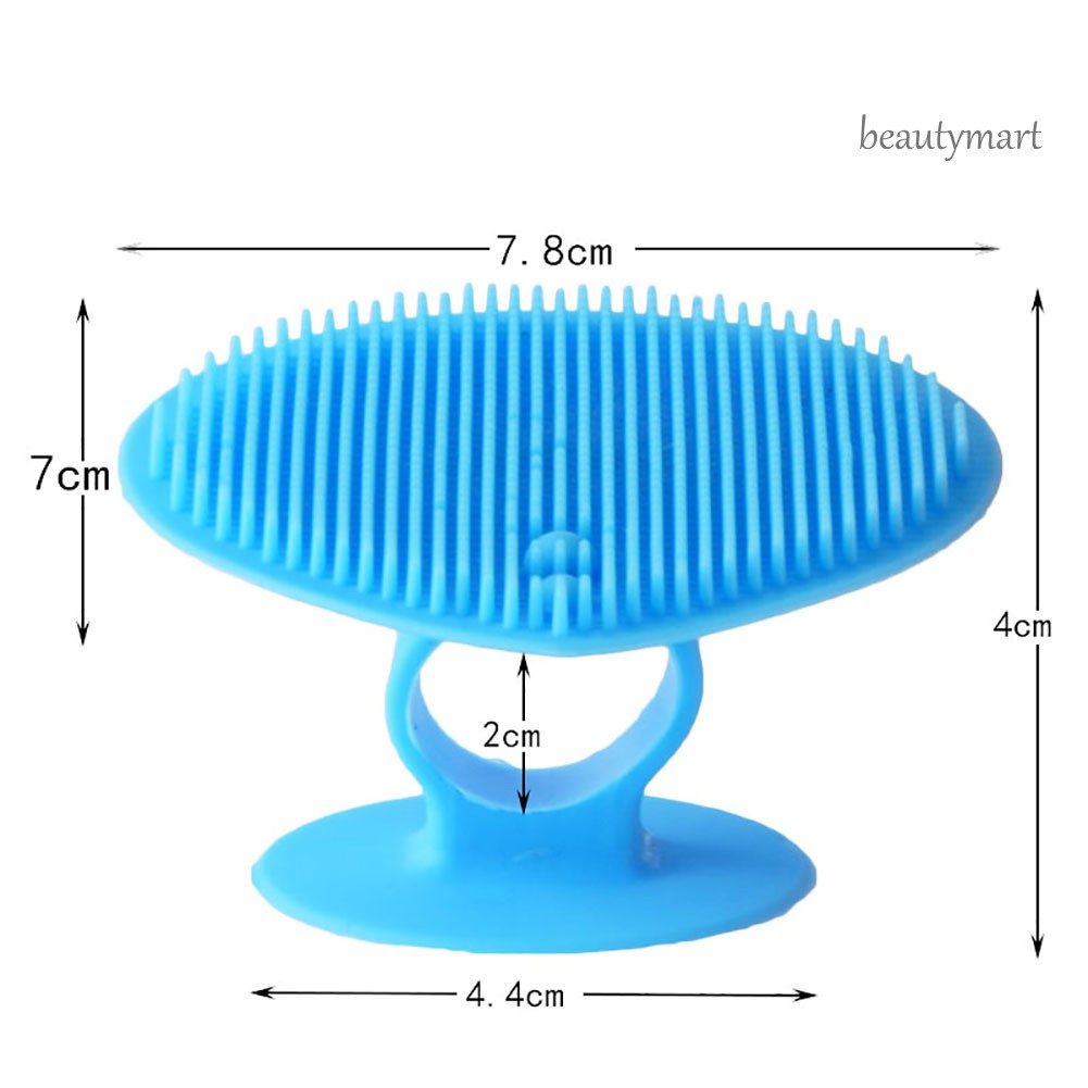 [Hàng mới về] Cọ chà mặt silicon tẩy mụn đầu đen và da chết