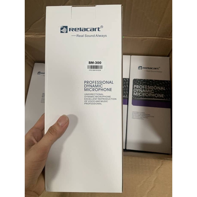Micro có dây Relacart SM300 cao cấp - Hàng chính hãng - Gia Khang Shop