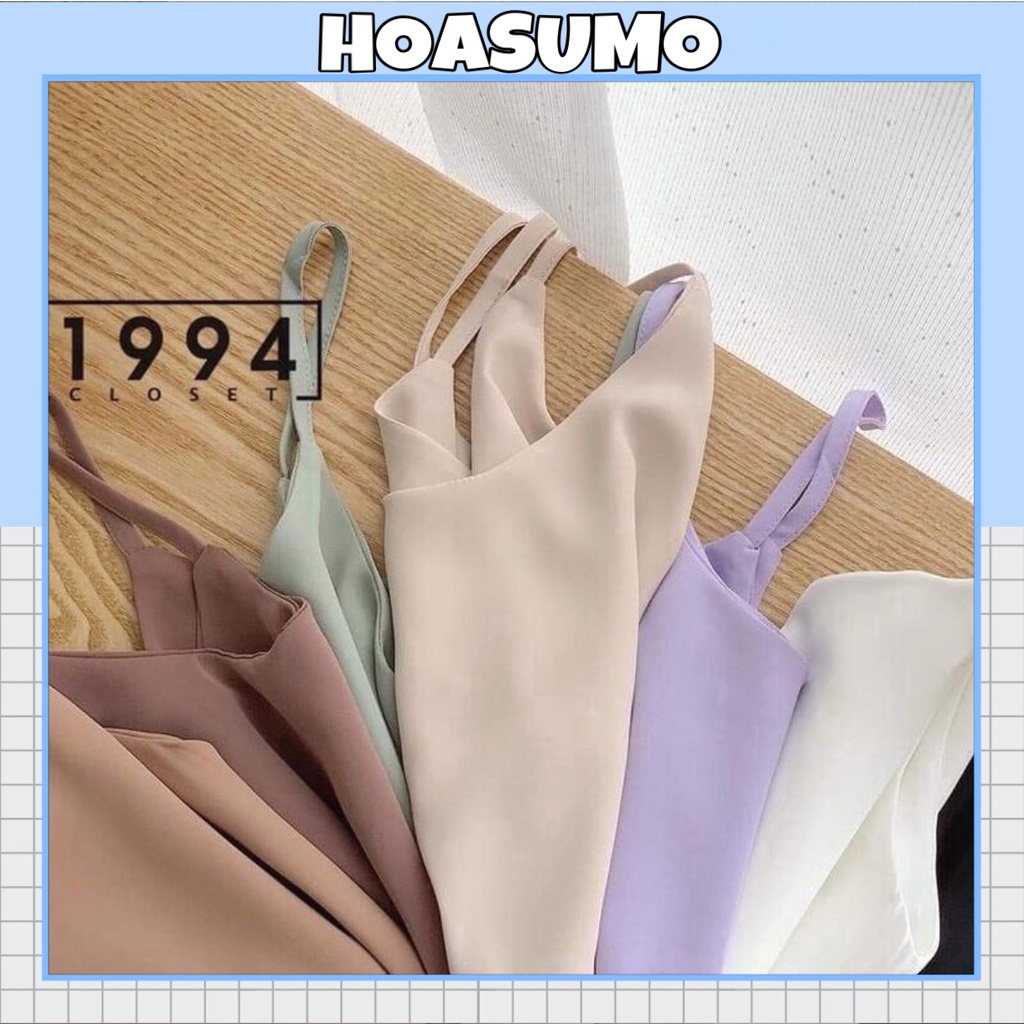 Áo 2 dây vintage dáng hàn | BigBuy360 - bigbuy360.vn