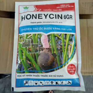 Sản phẩm chuyên đặc trị ốc bươu vàng hại cây trồng HONEYCIN