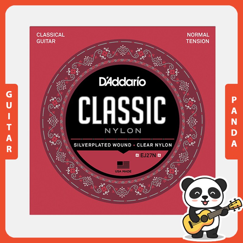 [Chính hãng] Dây Đàn Guitar Classic D'Addario EJ27N Size Normal