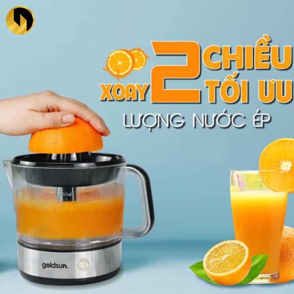 Máy vắt cam ép cam Goldsun GOS3900 dung tích 700 ml bảo hành 12 tháng 7 ngày đổi trả