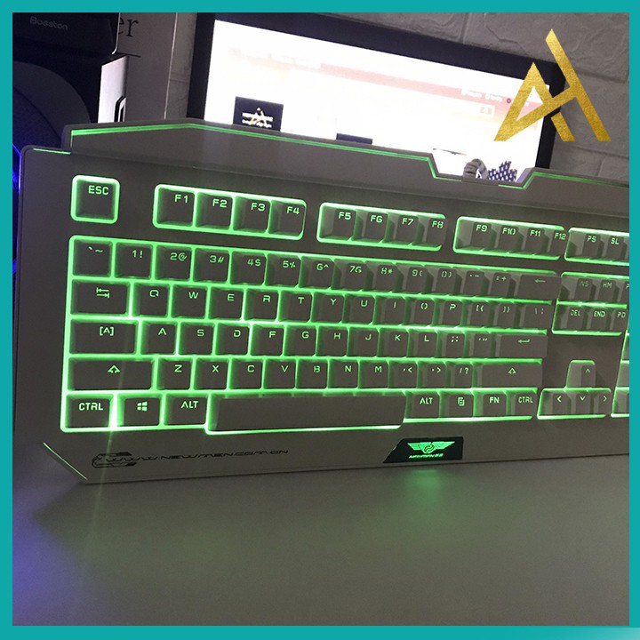 [ Xả Hàng ] Bàn Phím Máy Tính Laptop Chơi Game NEWMEN GM100 LED - Bàn phím Cơ Keyboard Gaming Có Dây