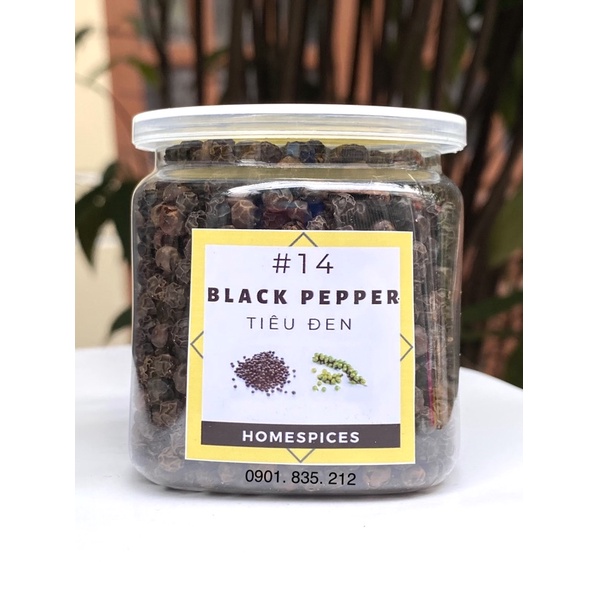 Tiêu đen- Black pepper Tiêu cay thơm ngon ướp thịt cá