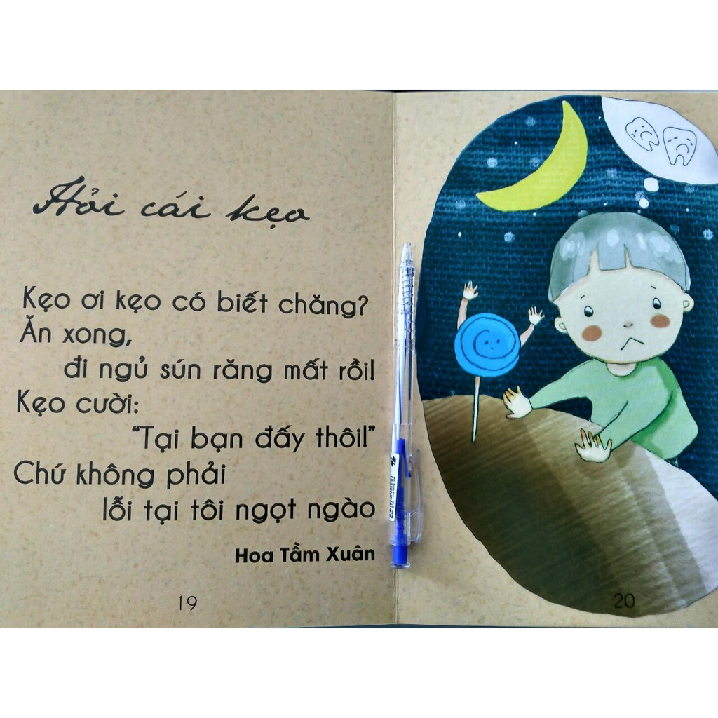 Sách - Thơ Chữ To Cho Bé Tập Nói - Tập Đọc (Theo phương pháp giáo dục sớm)