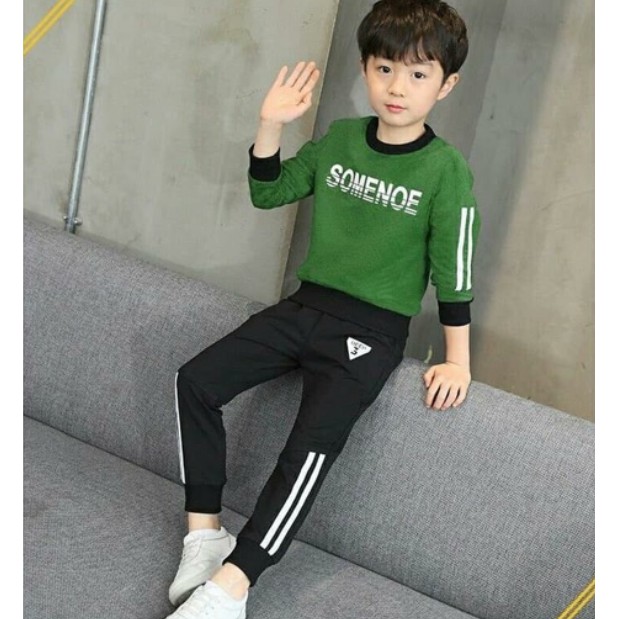 Bộ đồ dài cho bé trai 18-30kg
