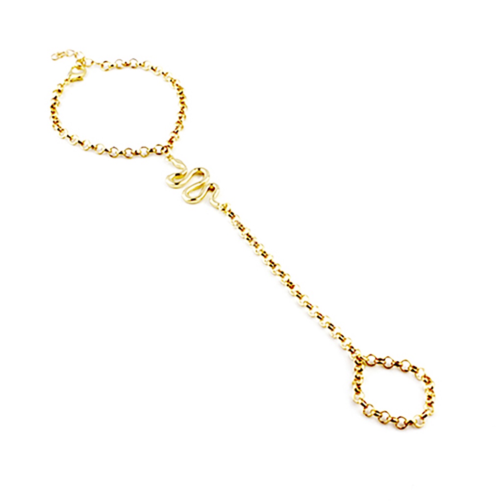 Vòng Tay Hợp Kim Hình Rắn Có Thể Điều Chỉnh Kích Cỡ