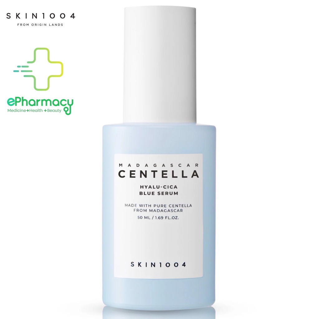Skin1004 Serum Madagascar Centella Hyalu-cica Blue Tinh chất cấp ẩm, sáng da và chống lão hóa 50ml