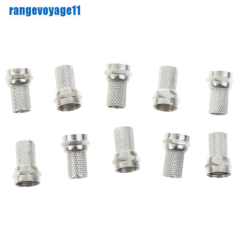 Bộ 10 Cáp Kết Nối Ăng Ten Tv Rg6 75-5