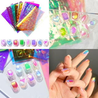 Giấy Bóng Kính Trang Trí Móng- Giấy Thủy Tinh