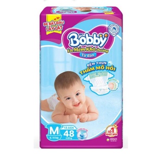 Thanh lý tã dán bobby m48 .