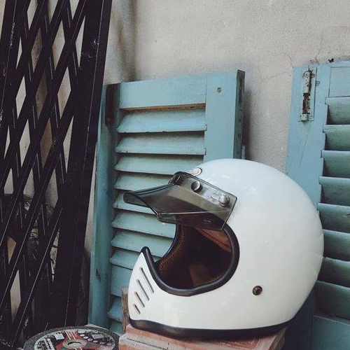 Mái che Raw Circle phụ kiện mũ bảo hiểm dành cho người đi xe máy Arrow