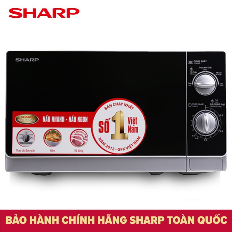 Lò vi sóng Sharp R-205VN(S) _ R-203VN(S) 20 Lít