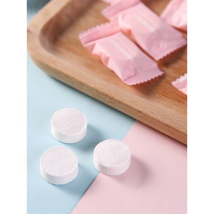 Khăn Nén cotton Dùng Một Lần Để Lau Mặt