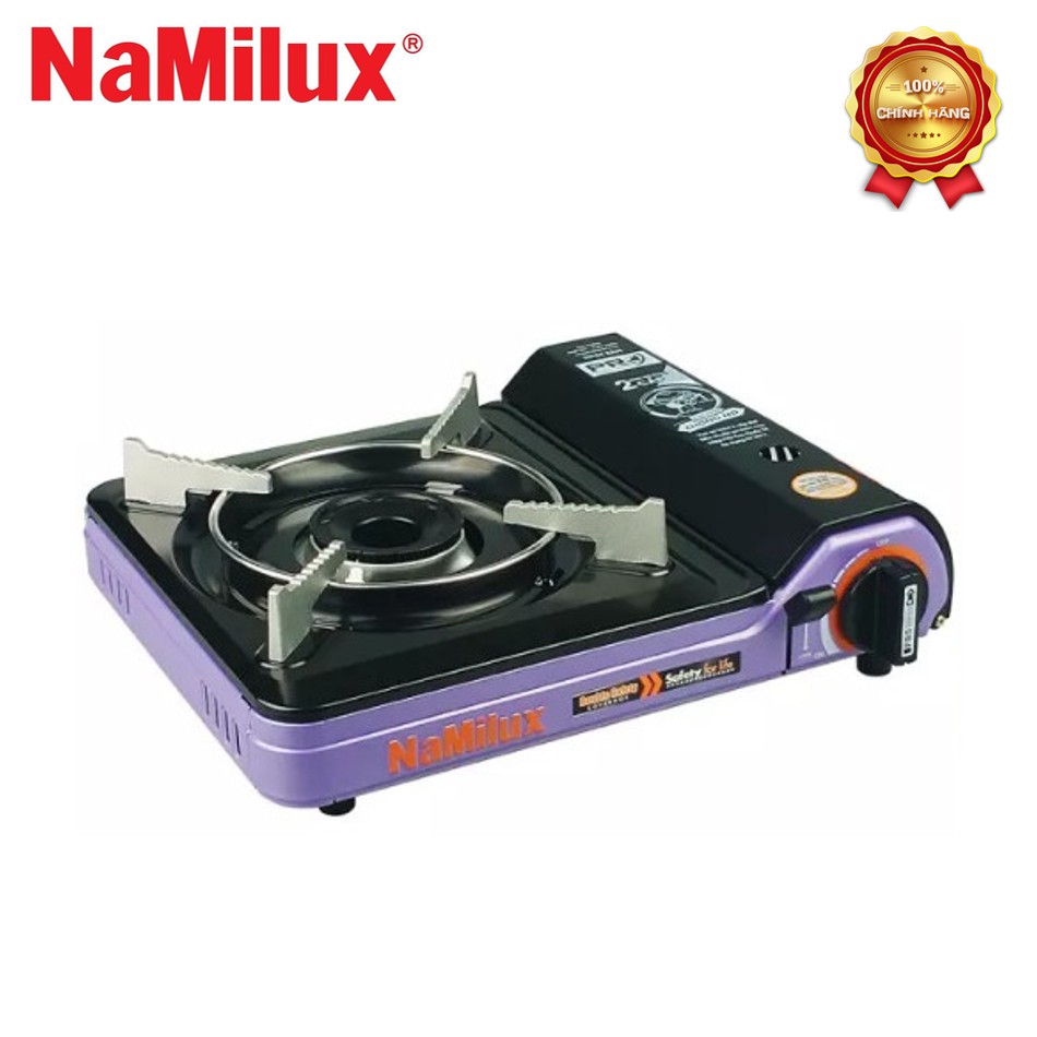 BẾP GAS MINI PRO PL2021PF NAMILUX DU LỊCH ( SỬ DỤNG CỤM VAN NGẮT GAS AN TOÀN CHỐNG NỔ - INLINE CUT )