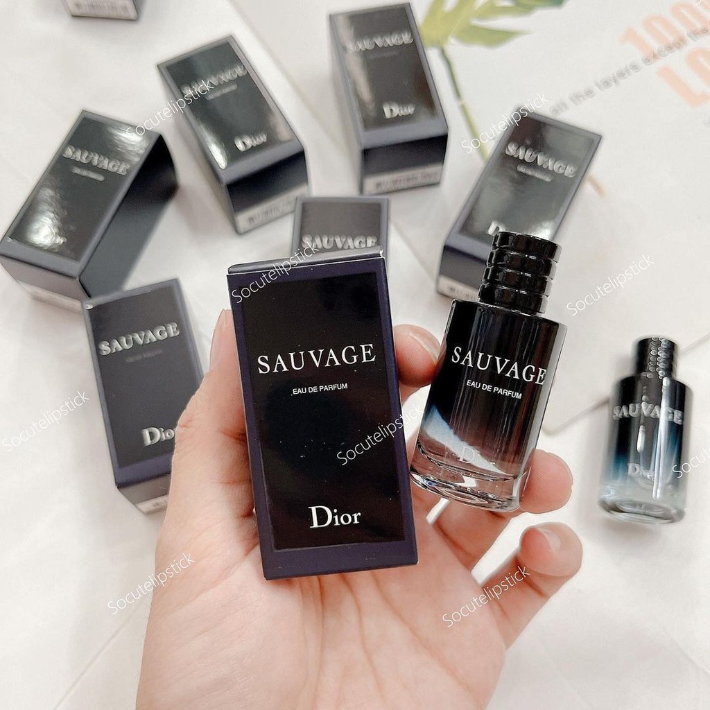 Nước hoa nam minisize D.ior Sauvage EDT - EDP 10ml | Thế Giới Skin Care