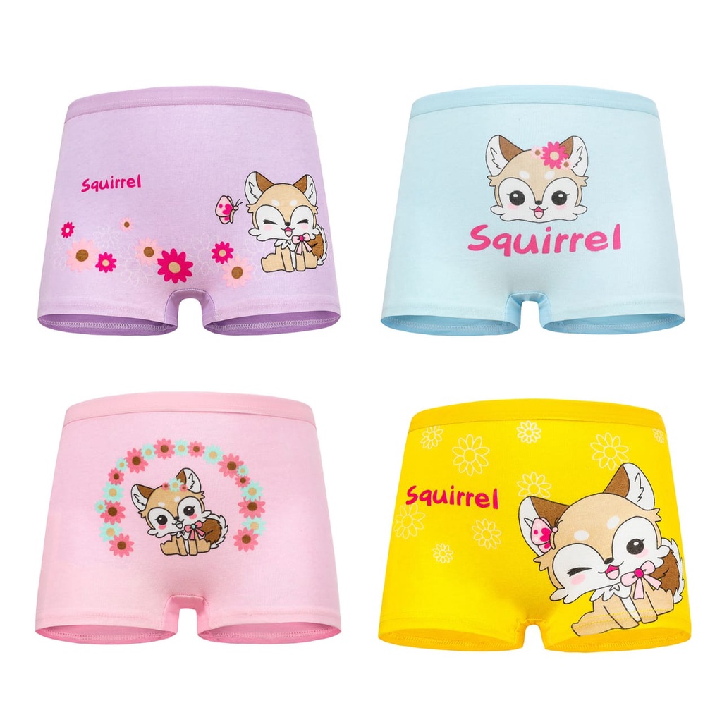 Quần Lót Cotton Mềm Mại Cho Bé Gái 2-12 Tuổi 1