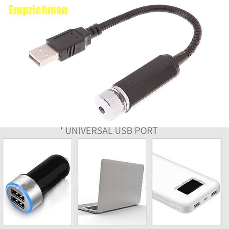 Đèn Chiếu Hình Bầu Trời Sao Cổng Usb Trang Trí Xe Hơi | BigBuy360 - bigbuy360.vn