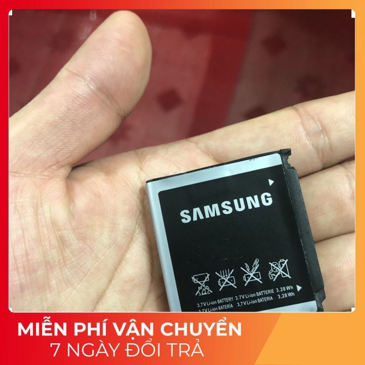 Pin cho điện thoại Samsung S3600i S6888 S3710 S3600C GT S569 880mAh-Bảo hành 3 tháng