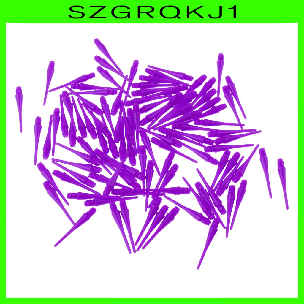 Set 100 Đầu Phi Tiêu Bằng Nhựa Mềm 30mm 2BA Cho Máy Phi Tiêu Điện Tử