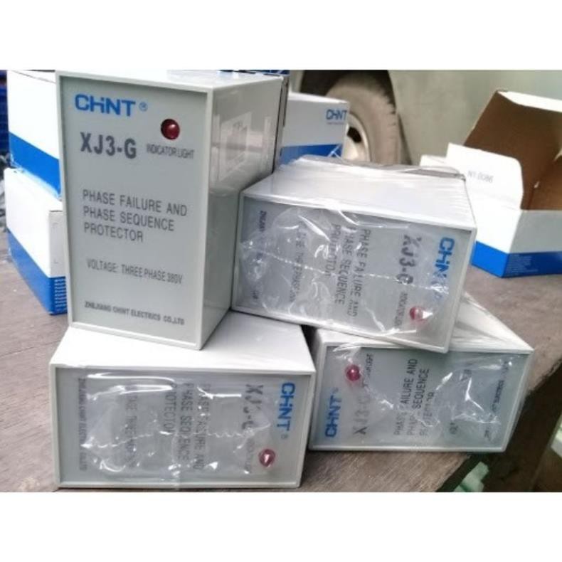 Bảo vệ mất pha XJ3-G chint , bảo vệ chống mất pha các loại thiết bị