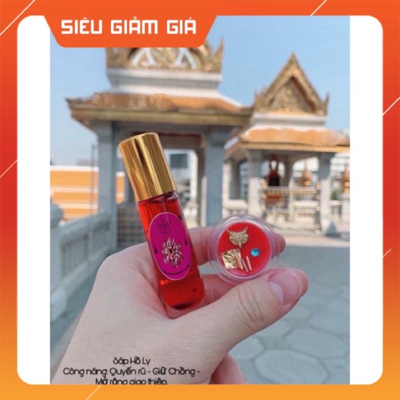 Combo Nước hoa t.i.n.h d.u.y.e.n + S.on ă.n n.ó.i may mắn chuẩn Thái Lan (có sẵn)